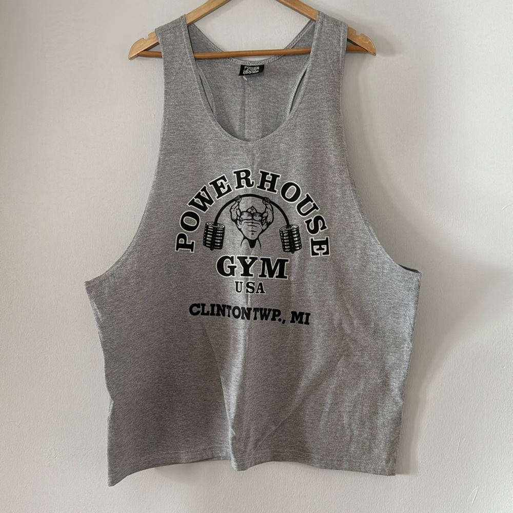 Vintage Power House Gym Tank Top / XXL / 90s / New / Made In USA